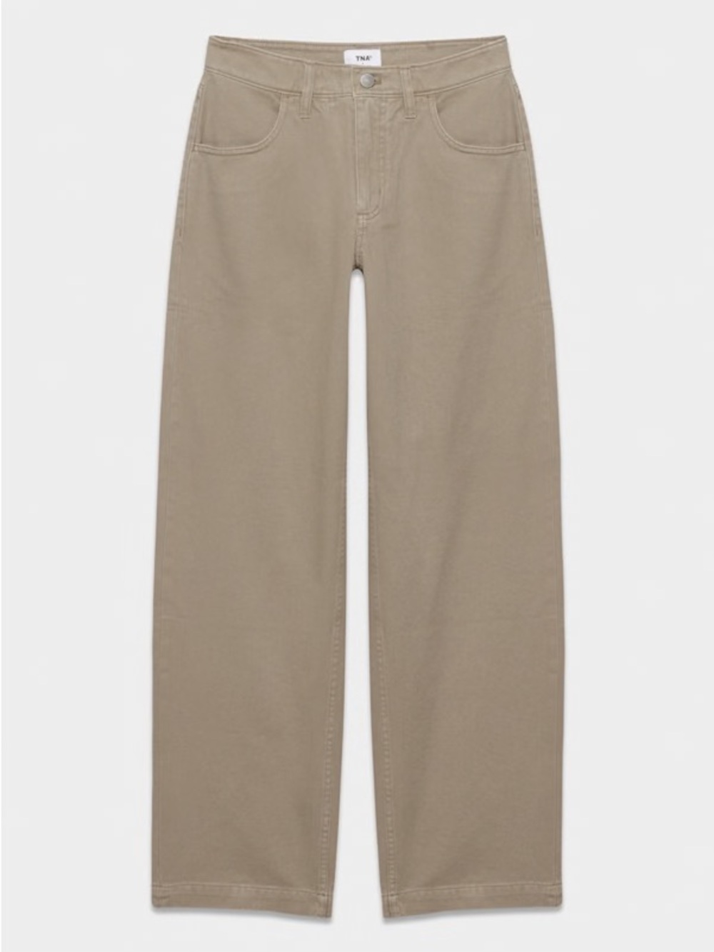 Aritzia Tna Groundwork Baggy Pant - Sunkissed Nomad Taupe, Size 8